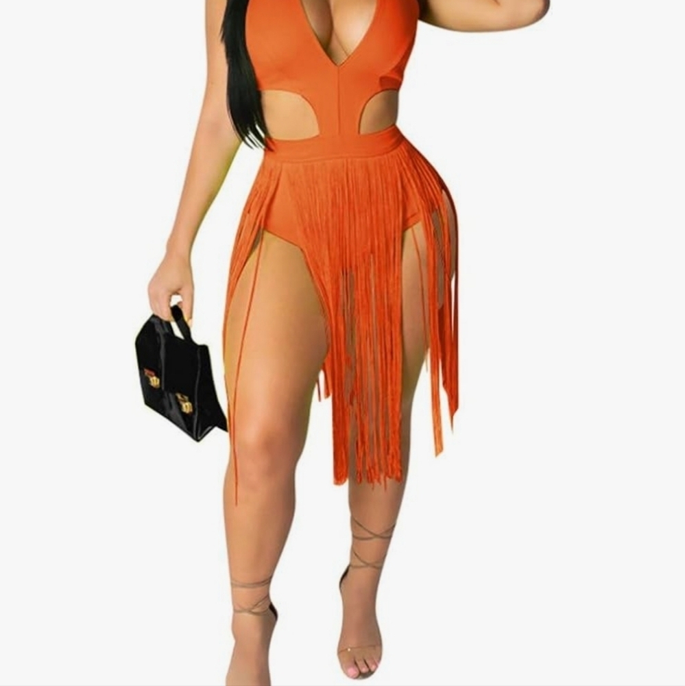 Fringe Monokini